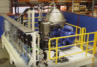 Oplevering Slop Water Process Skid