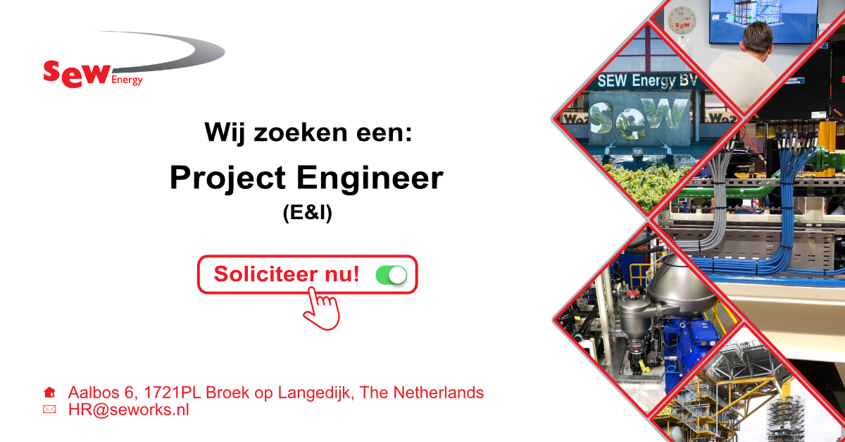 Vacature Project Engineer E&I